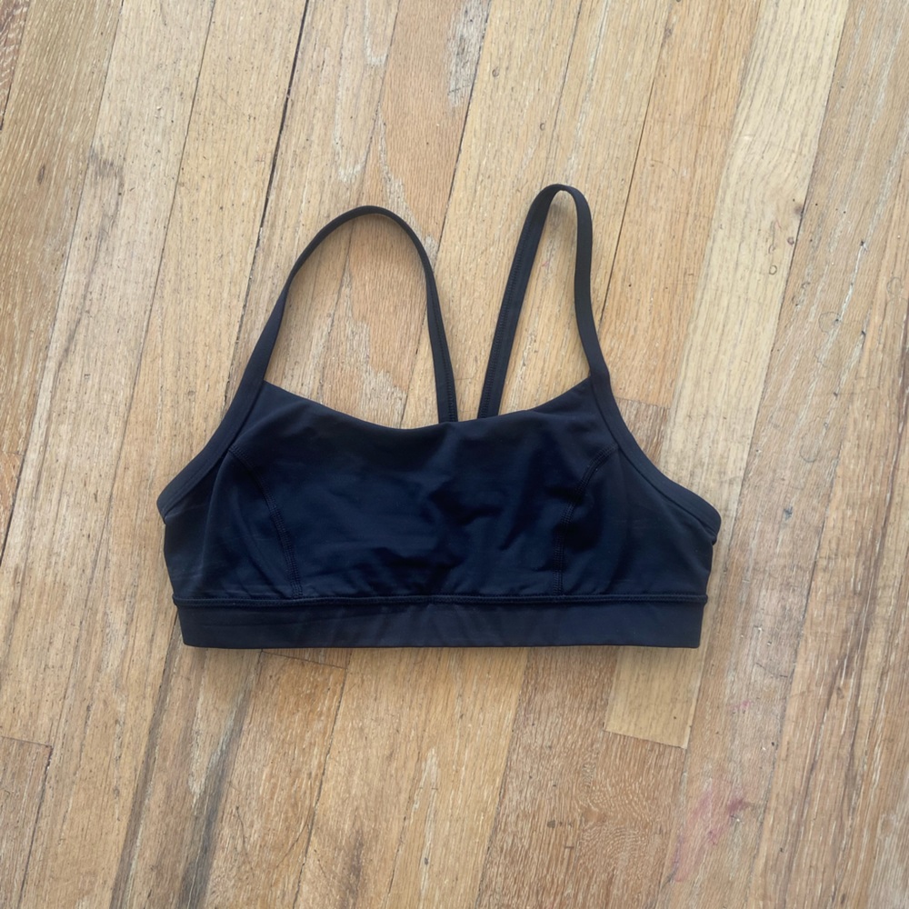 Black Lulu lemon bra. Size 4